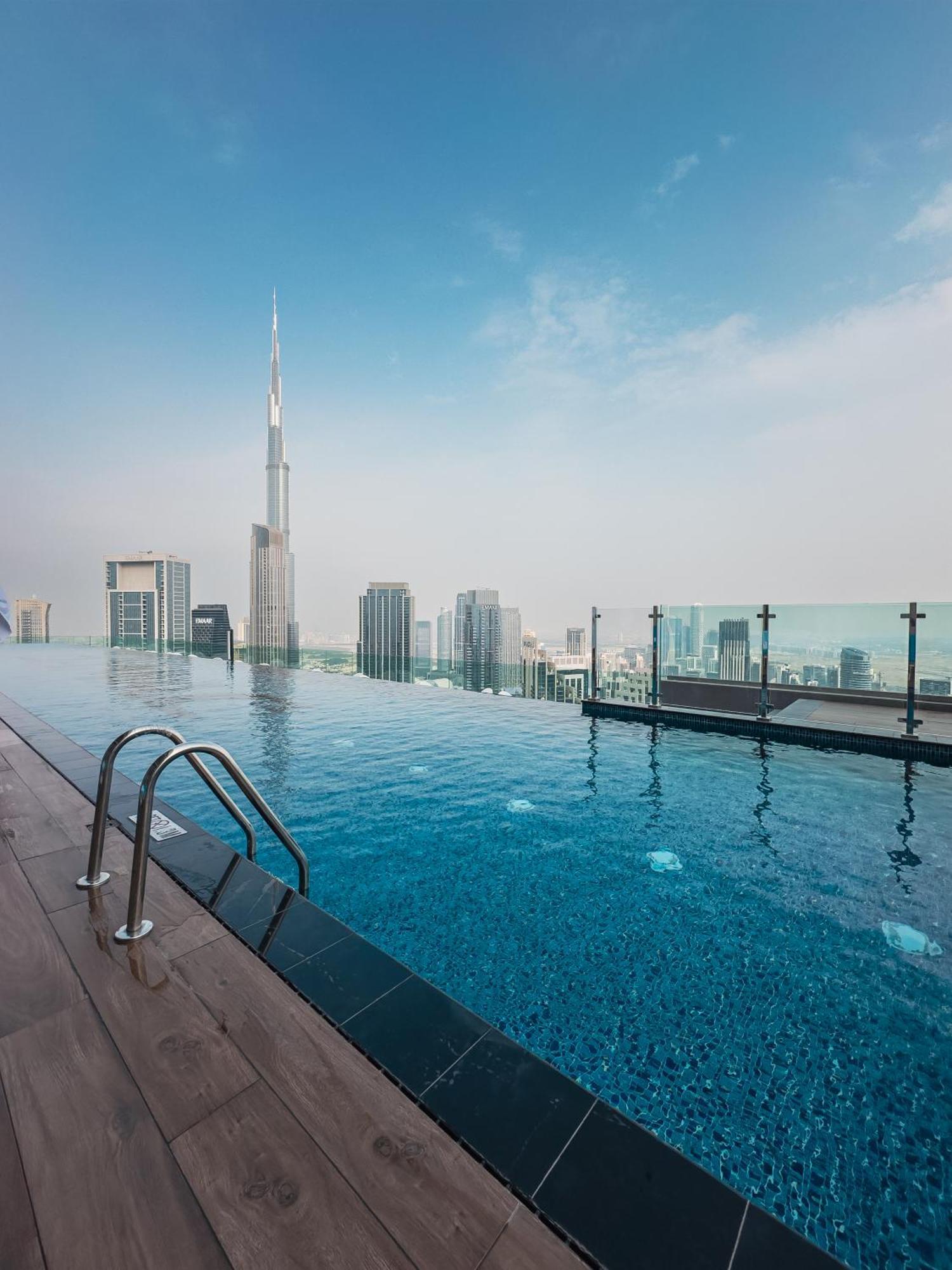 Aliving Luxury 2Br With Infinity Pool At Paramount Hotel Midtown Close To Dubai Mall & Burj Khalifa Ngoại thất bức ảnh